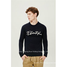 Acrylic Wool Pullover Knit Sweater for Men